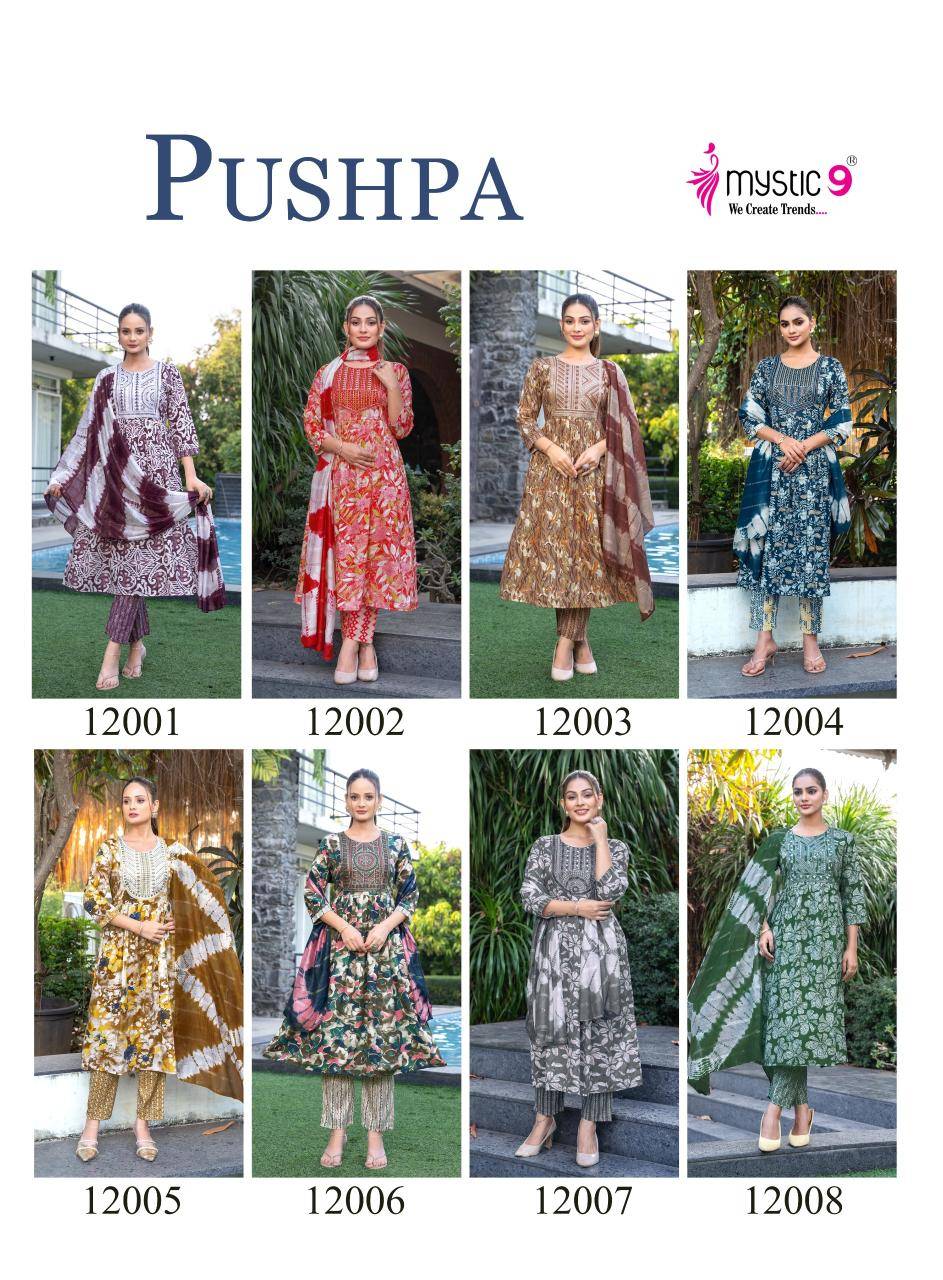 Mystic9 pushpa vol 12 Best kurti designs wholesale